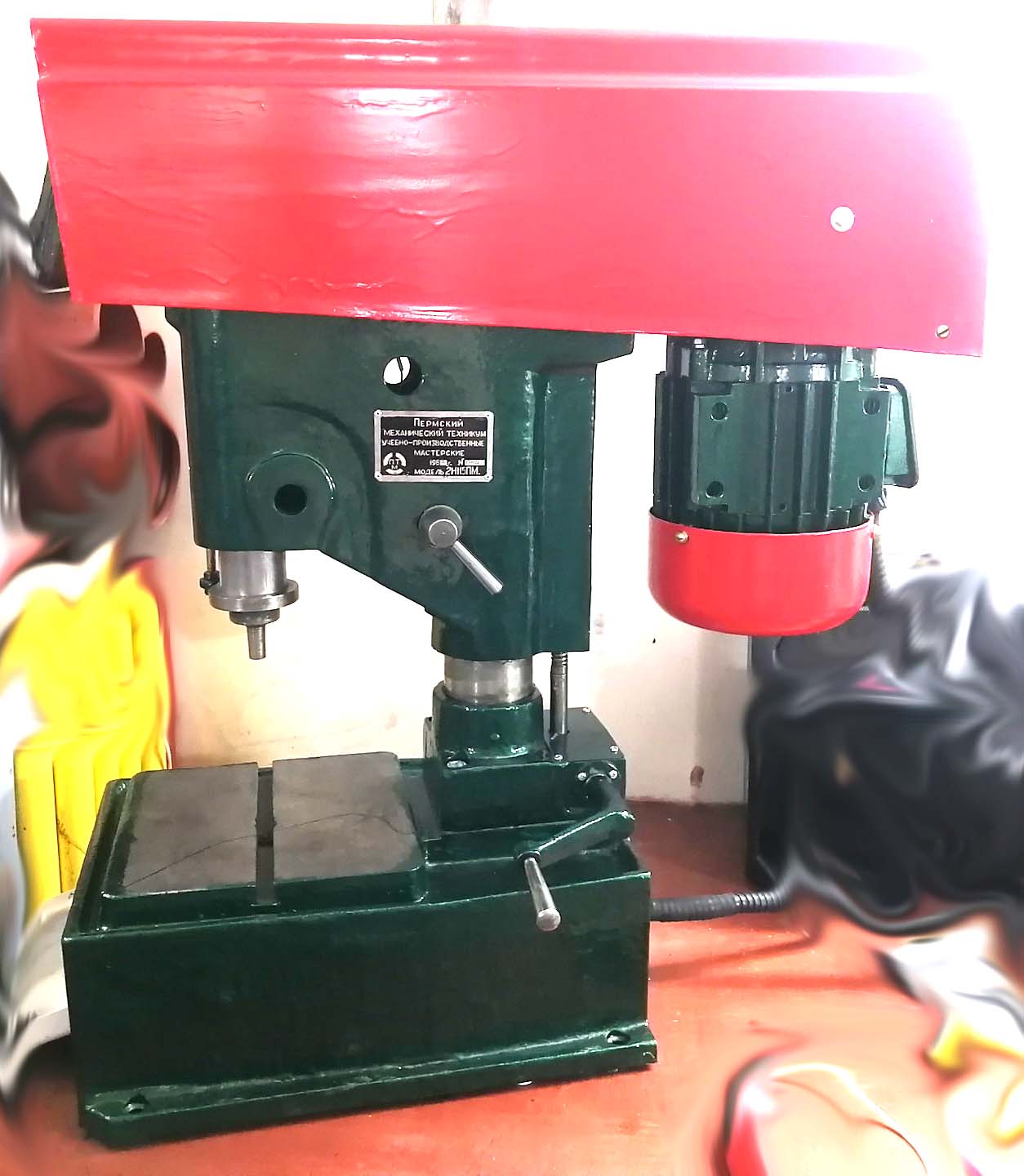 2Н115пм Загальний вигляд свердлильного верстата